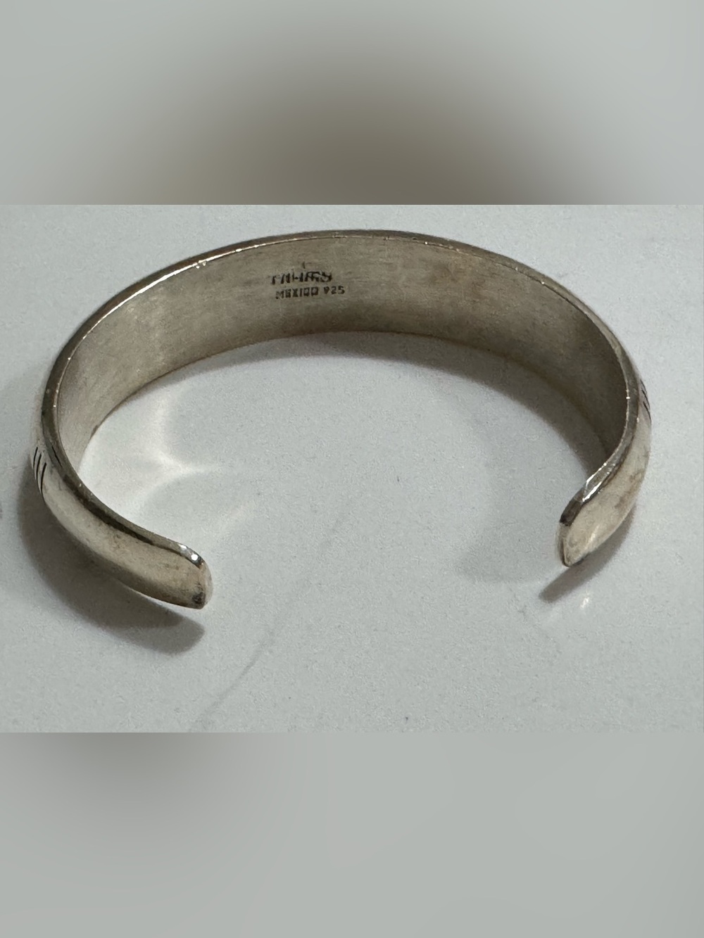 Taxco Mexico silver bangle retro vintage 60’s - Picture 3 of 3